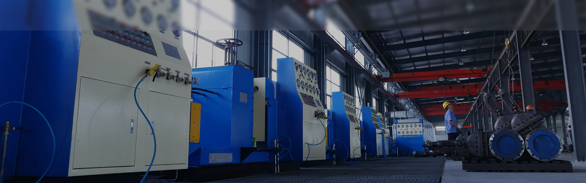 YFB-LL-2-100 Vertical Screw Double Station Valve Test Stand